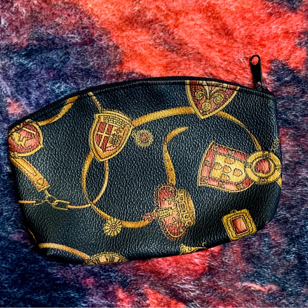 💜 VTG Harry Potter/Gryffindor Vibes Cosmetics Bag NWOT